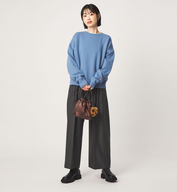 UNITED ARROWS green label relaxing「【別注】＜Champion＞CVC TF プリント プルオーバー」|スウェット・ジャージ|