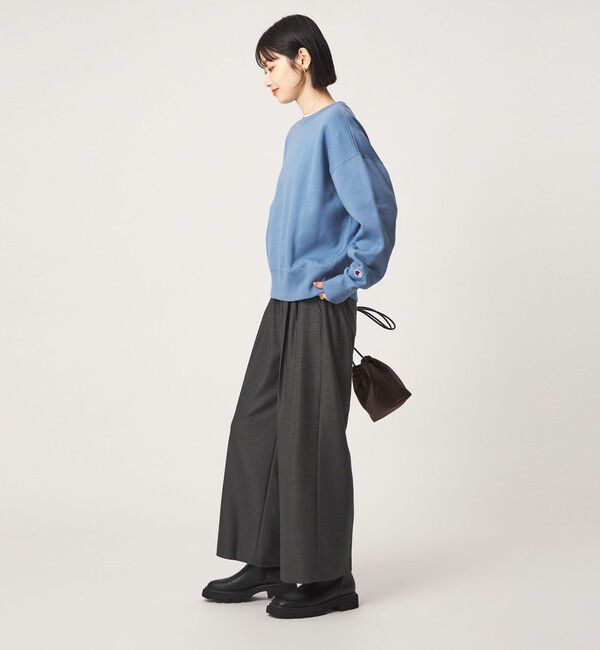 UNITED ARROWS green label relaxing「【別注】＜Champion＞CVC TF プリント プルオーバー」|スウェット・ジャージ|