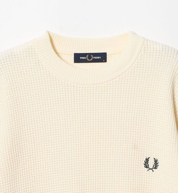 UNITED ARROWS green label relaxing「＜FRED PERRY＞ ワッフル スティッチ ジャンパー ニット」|ニット・セーター|