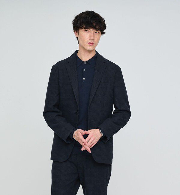 UNITED ARROWS green label relaxing「ウォッシャブル ホームスパン ナロー ジャケット -ストレッチ-」|テーラードジャケット|その他1