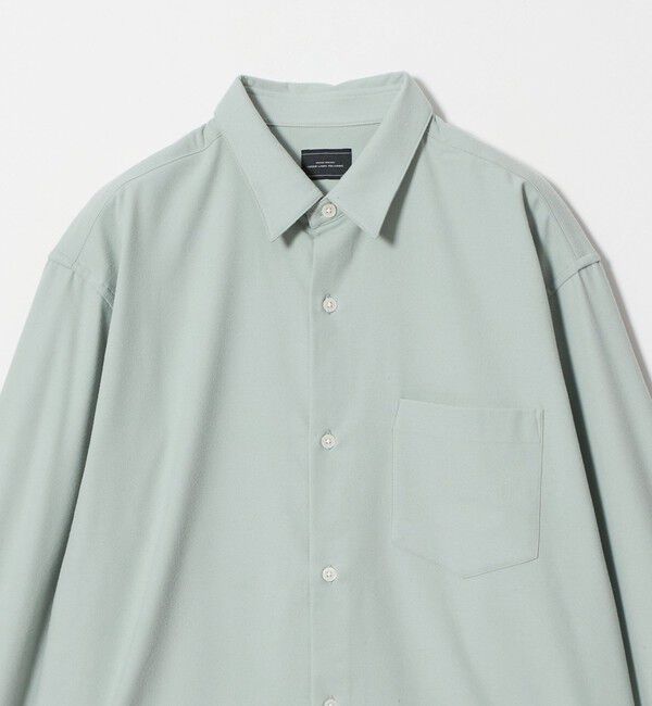 UNITED ARROWS green label relaxing「フラノ ジャストルーズ 長袖 シャツ」|シャツ・ブラウス|