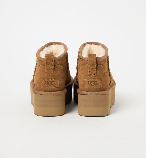 BEAUTY&YOUTH UNITED ARROWS「＜UGG＞クラシック ウルトラミニプラットフォーム ブーツ」|ショートブーツ|