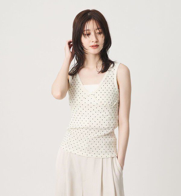 BEAUTY&YOUTH UNITED ARROWS「【別注】＜PALM＞Vネック ノースリーブトップス」|タンクトップ|