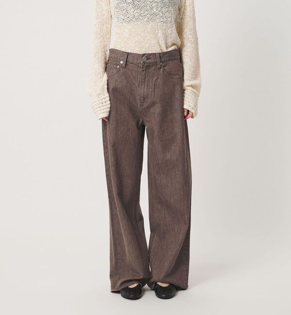 ATTISESSION「＜ATTISESSION＞WIDE DENIM 402 デニムパンツ」|チノ|