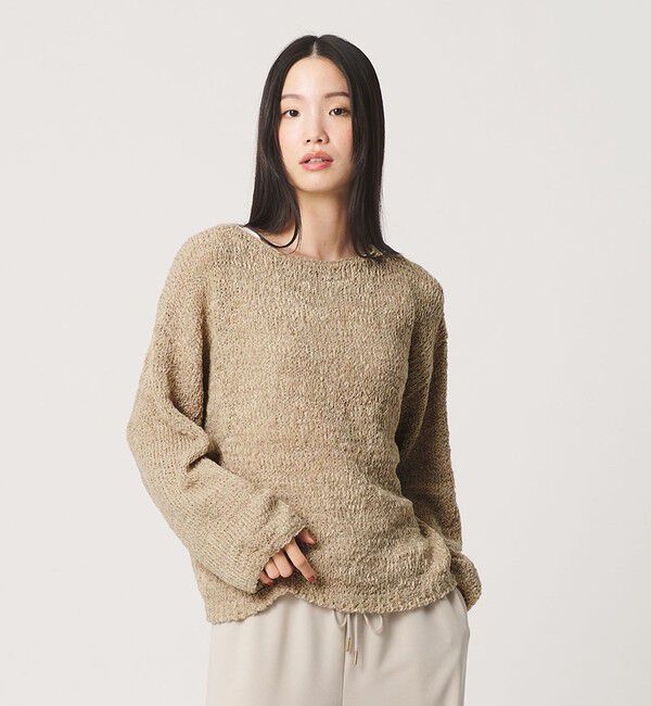BEAUTY&YOUTH UNITED ARROWS「テープヤーン ニットプルオーバー ウォッシャブル」|ニット・セーター|
