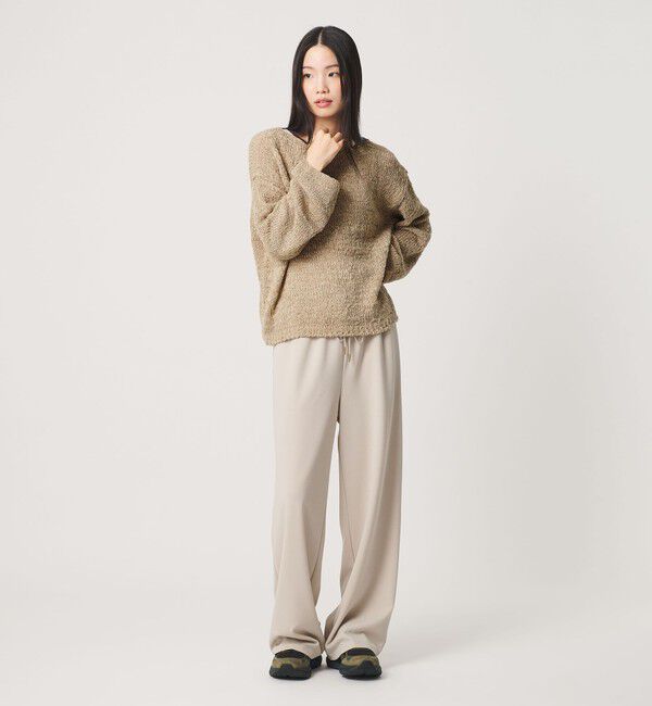 BEAUTY&YOUTH UNITED ARROWS「テープヤーン ニットプルオーバー ウォッシャブル」|ニット・セーター|