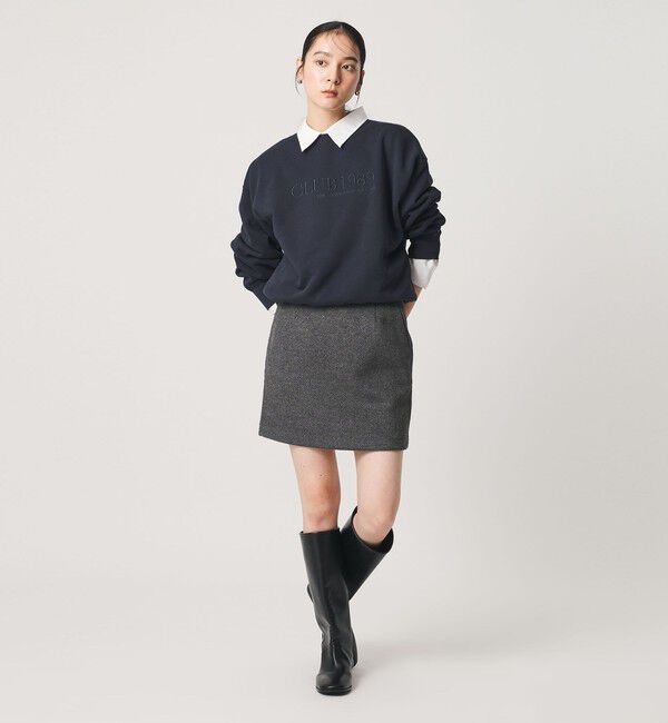 BEAUTY&YOUTH UNITED ARROWS「ポリエステルブレンド ミニスカート」|スカート|