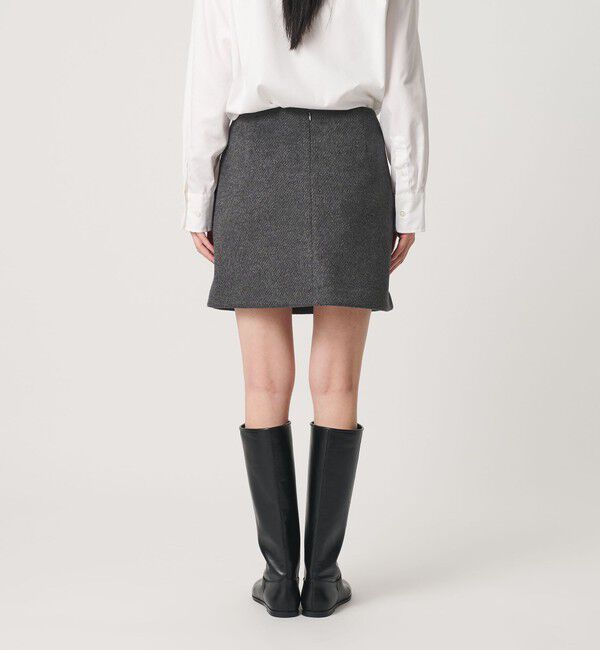 BEAUTY&YOUTH UNITED ARROWS「ポリエステルブレンド ミニスカート」|スカート|