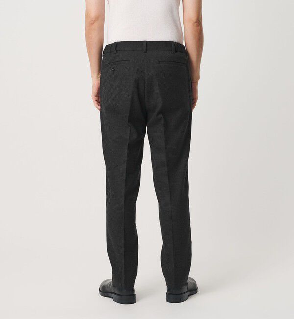 BEAUTY&YOUTH UNITED ARROWS「ストレッチ サキソニー ノープリーツ テーパードパンツ NO.2 セットアップ対応」|チノ|