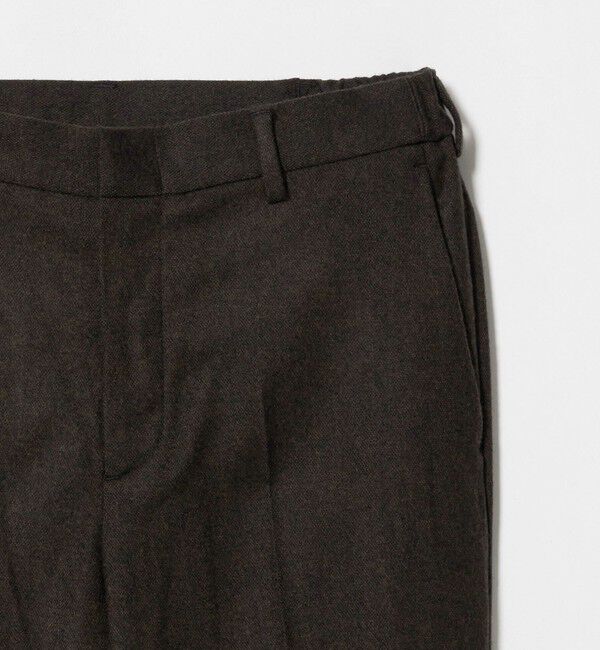 BEAUTY&YOUTH UNITED ARROWS「ストレッチ サキソニー ノープリーツ テーパードパンツ NO.2 セットアップ対応」|チノ|