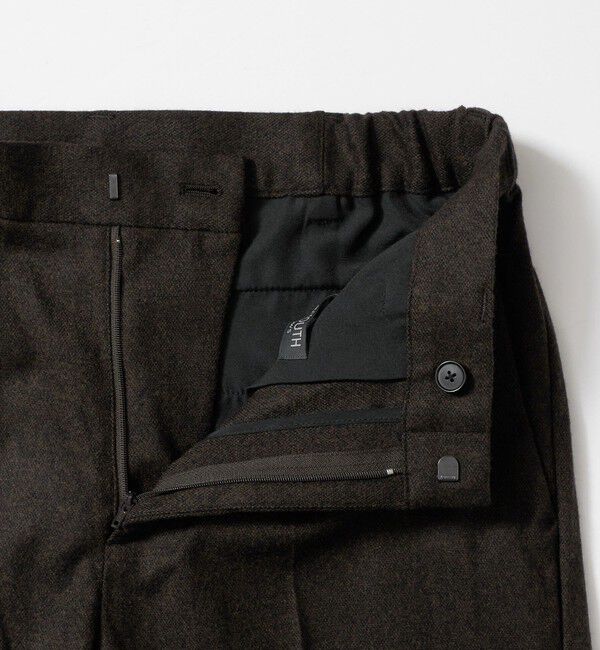 BEAUTY&YOUTH UNITED ARROWS「ストレッチ サキソニー ノープリーツ テーパードパンツ NO.2 セットアップ対応」|チノ|