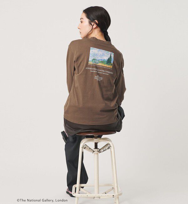 BEAUTY&YOUTH UNITED ARROWS「【別注】＜＋81BRANCA＞The National Gallery London グラフィック Tシャツ」|Tシャツ・カットソー|