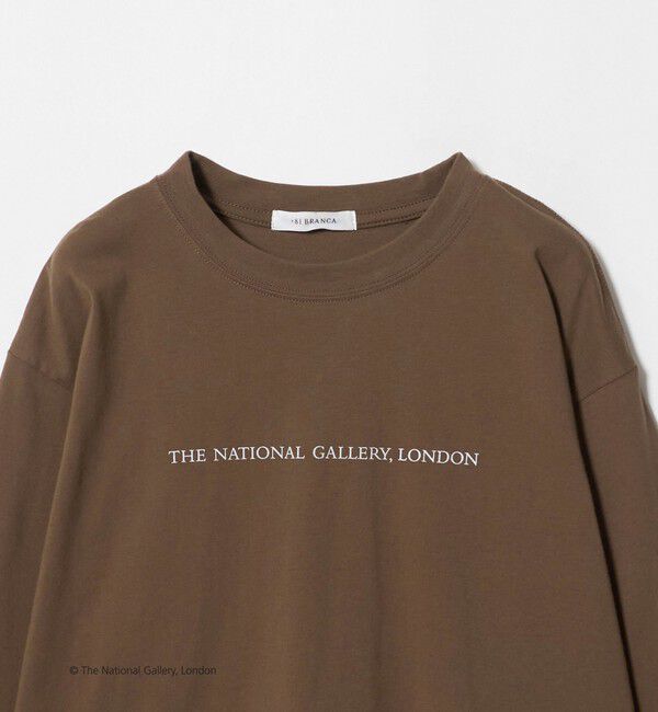 BEAUTY&YOUTH UNITED ARROWS「【別注】＜＋81BRANCA＞The National Gallery London グラフィック Tシャツ」|Tシャツ・カットソー|