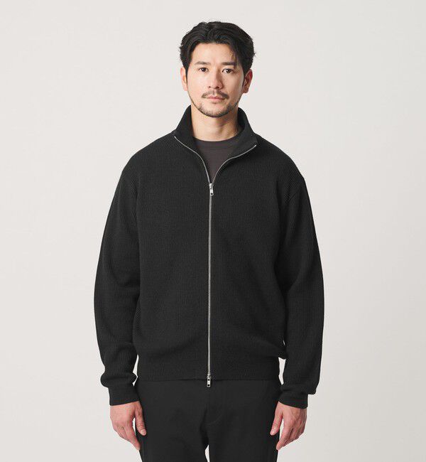 BEAUTY&YOUTH UNITED ARROWS「【WEB限定 WARDROBE SMART】ウォッシャブル ドライバーズジャケット」|カーディガン|