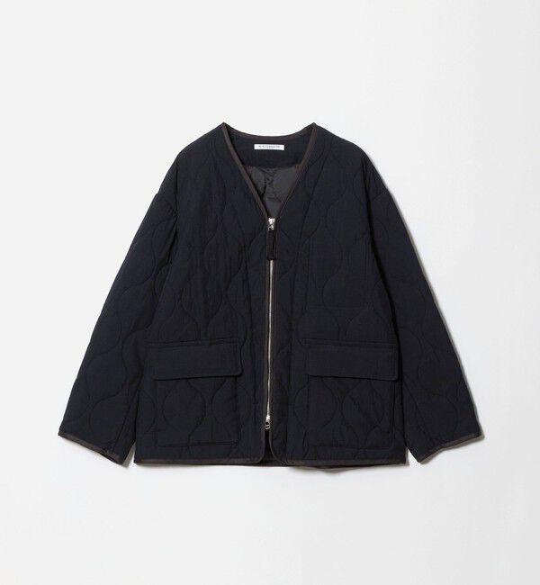 BEAUTY&YOUTH UNITED ARROWS「カラーレス キルティング ジャケット」|その他|BLACK