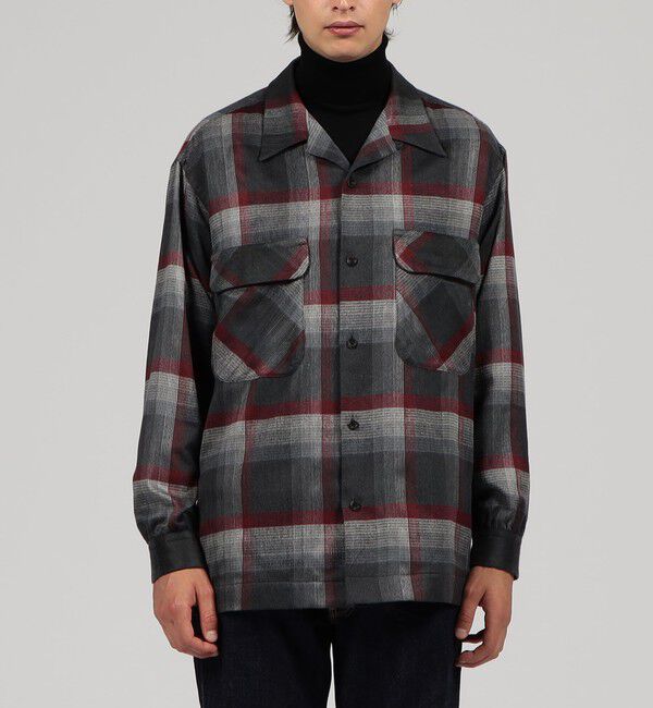 TOMORROWLAND MENS「【別注】PENDLETON シルクシャギー ボードシャツ」|シャツ・ブラウス|