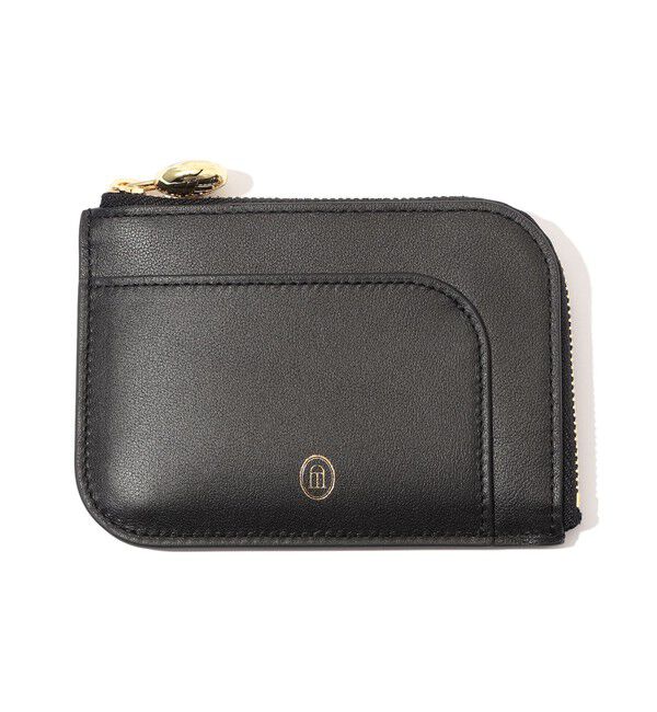 TOMORROWLAND GOODS「ATELIER TOMORROW FLAT ウォレット」|コインケース|19 ブラック