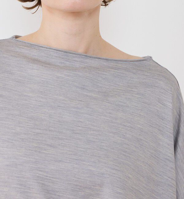 GALERIE VIE「ウォッシャブルウールジャージー ドルマンスリーブプルオーバー」|Tシャツ・カットソー|