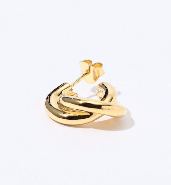 TOMORROWLAND GOODS「LIE STUDIO The Diana ゴールドピアス」|ピアス|