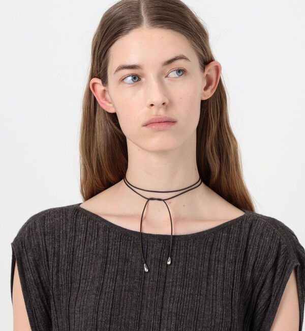 TOMORROWLAND GOODS「SOPHIE BUHAI Elegant Shoelace コードネックレス」|ネックレス|