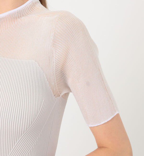 TOMORROWLAND BUYING WEAR「CFCL SHORT SLEEVE TOP ハーフスリーブプルオーバー」|ニット・セーター|