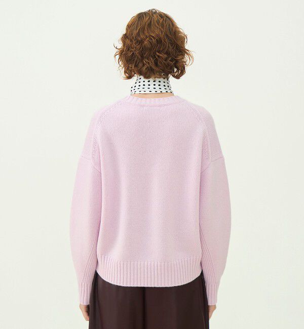 MACPHEE「【WEB先行予約】ラムカシミヤ クルーネックプルオーバー」|ニット・セーター|
