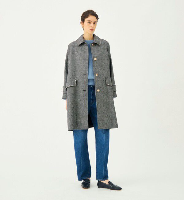 TOMORROWLAND BUYING WEAR「【別注】MACKINTOSH HUMBIE L M EX STUDS コート」|ステンカラーコート|