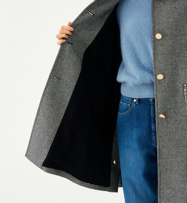 TOMORROWLAND BUYING WEAR「【別注】MACKINTOSH HUMBIE L M EX STUDS コート」|ステンカラーコート|
