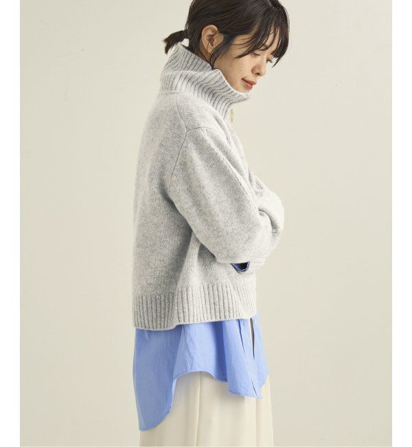 Plage「pooginook zip up ニット」|ニット・セーター|