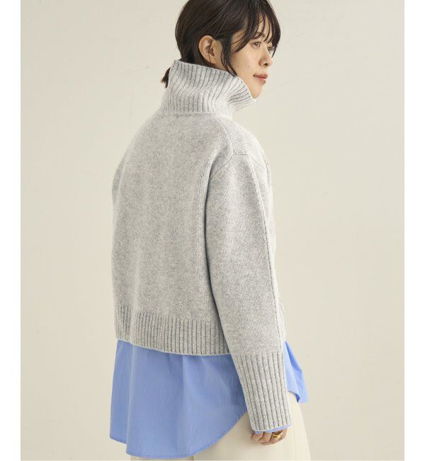 Plage「pooginook zip up ニット」|ニット・セーター|