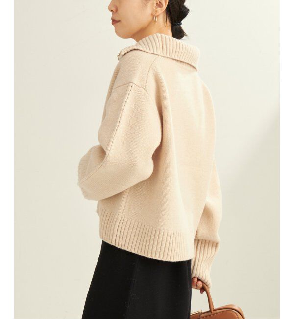 Plage「pooginook zip up ニット」|ニット・セーター|