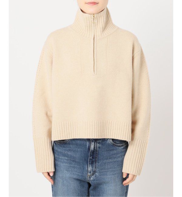 Plage「pooginook zip up ニット」|ニット・セーター|