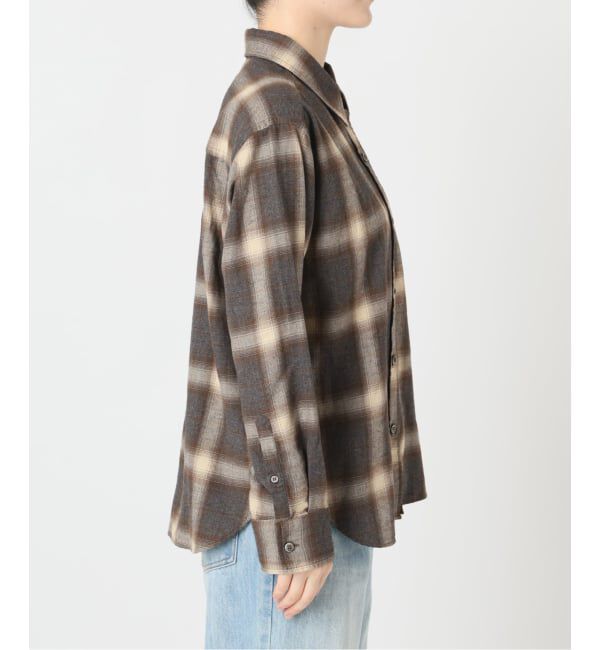 Plage「《予約》SIDOGRAS  flannel check シャツ」|シャツ・ブラウス|
