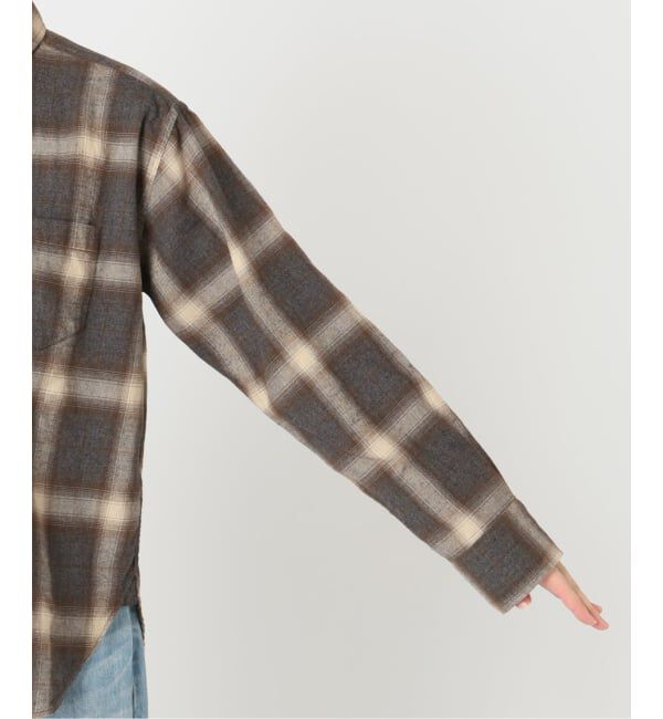 Plage「《予約》SIDOGRAS  flannel check シャツ」|シャツ・ブラウス|
