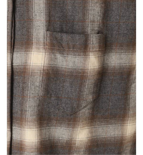 Plage「《予約》SIDOGRAS  flannel check シャツ」|シャツ・ブラウス|