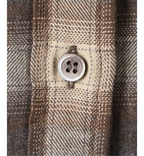 Plage「《予約》SIDOGRAS  flannel check シャツ」|シャツ・ブラウス|