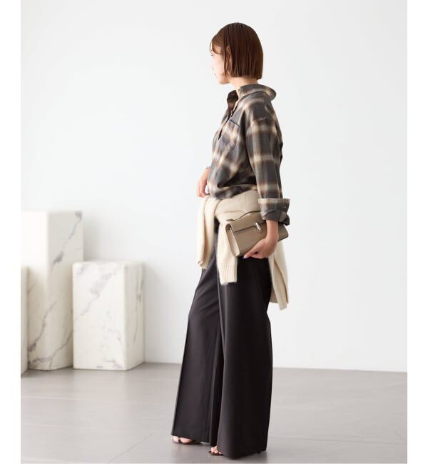 Plage「《予約》SIDOGRAS  flannel check シャツ」|シャツ・ブラウス|