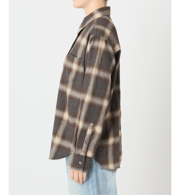 Plage「《予約》SIDOGRAS  flannel check シャツ」|シャツ・ブラウス|