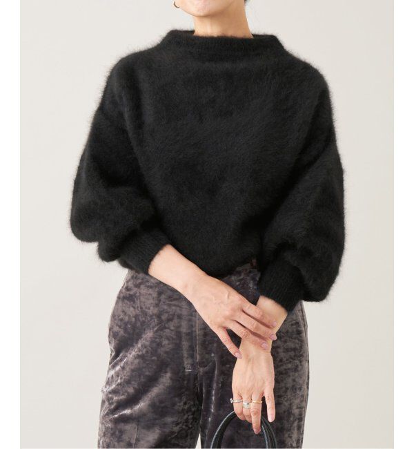 IENA LA BOUCLE「IENA LA BOUCLE ファーニットプルオーバー」|ニット・セーター|