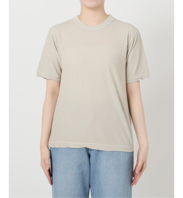 IENA「ATON/エイトン 別注 FRESCA SINGLE JERSEY Tシャツ」|Tシャツ・カットソー|
