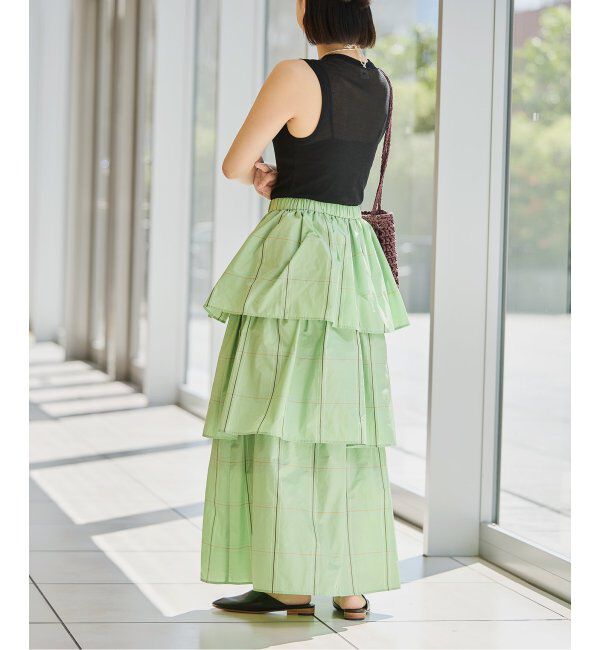 IENA LA BOUCLE「《追加》IENA LA BOUCLE 水撚りガスフライスノースリーブ」|Tシャツ・カットソー|