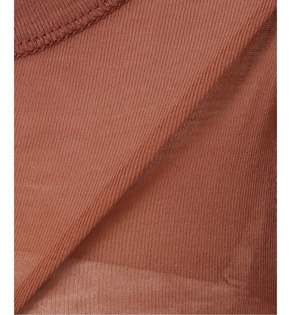 IENA LA BOUCLE「《追加》IENA LA BOUCLE 水撚りガスフライスノースリーブ」|Tシャツ・カットソー|