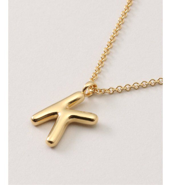 IENA「JOSEPHINE STUDIO/ジョセフィン・ストゥディオ LETER CHARM SMALL K ネックレス SMALL」|ネックレス|