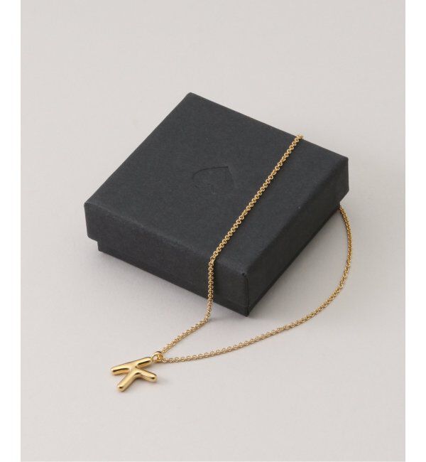 IENA「JOSEPHINE STUDIO/ジョセフィン・ストゥディオ LETER CHARM SMALL K ネックレス SMALL」|ネックレス|