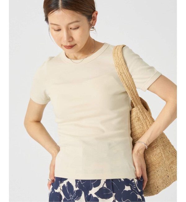 IENA「FLORE FLORE/フローレフローレ CAR TEE Tシャツ」|Tシャツ・カットソー|