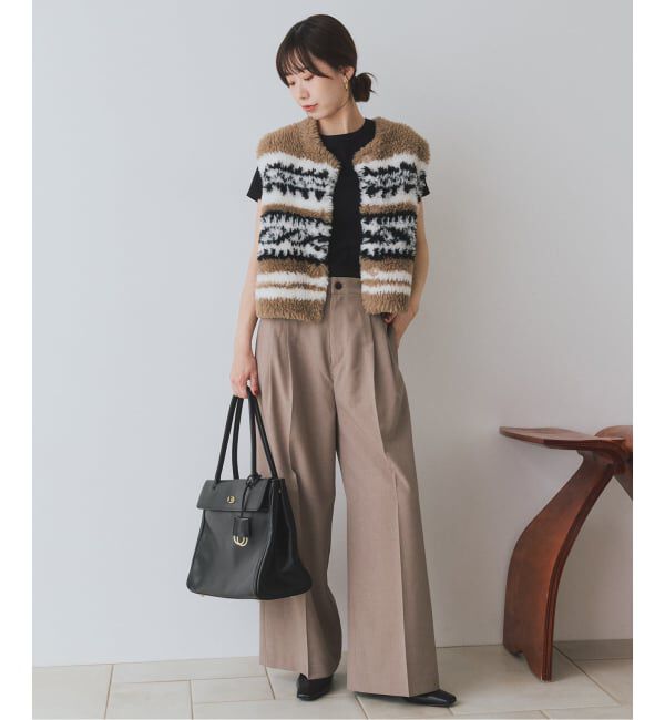 SLOBE IENA「SLOBE フラップトートバッグ」|トートバッグ|