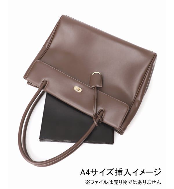 SLOBE IENA「SLOBE フラップトートバッグ」|トートバッグ|