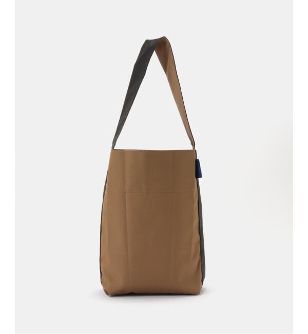 IENA LA BOUCLE「《防水》KAAN カーン MIDI BUCKET トート K-BTMW-SAN/ AZU/ MWCB」|トートバッグ|ブラウン C