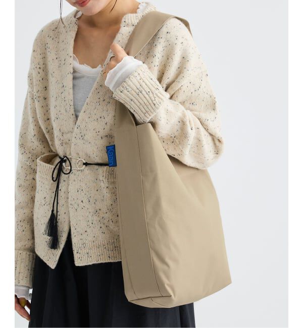 IENA LA BOUCLE「《防水》KAAN カーン MIDI BUCKET トート K-BTMW-SAN/ AZU/ MWCB」|トートバッグ|
