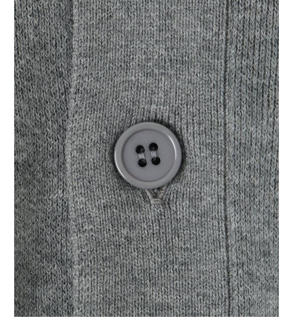 SLOBE IENA「《WEB限定カラーあり/追加予約》サガラ刺繍スエットライクニットカーディガン」|カーディガン|